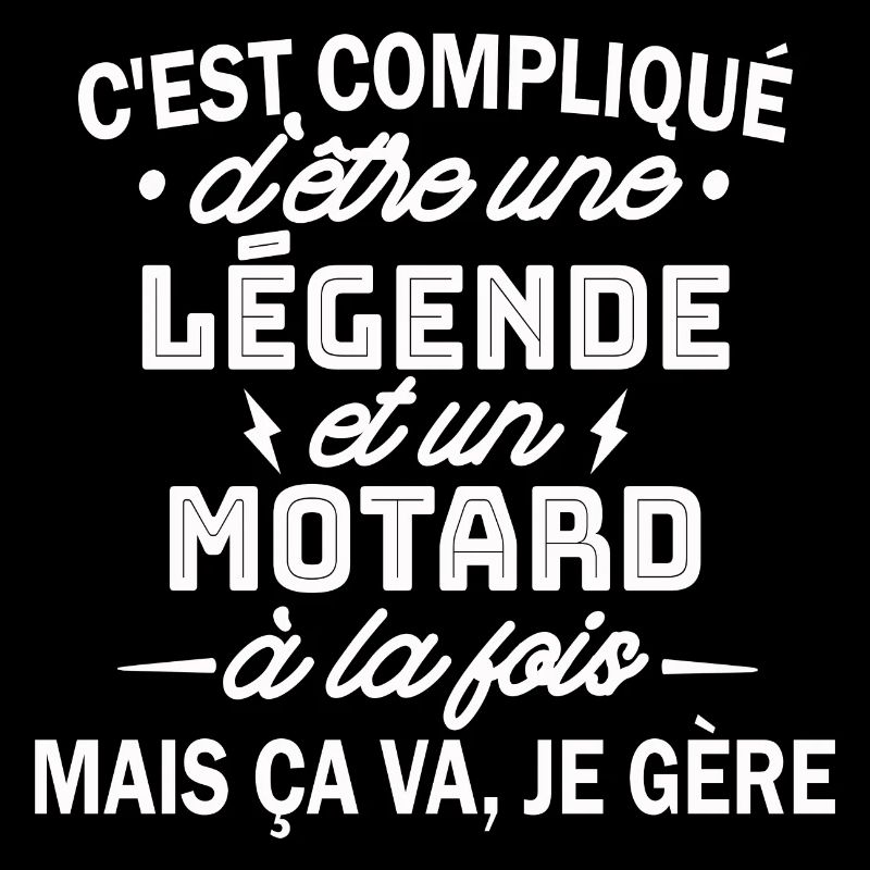 Une légende et un motard à la fois