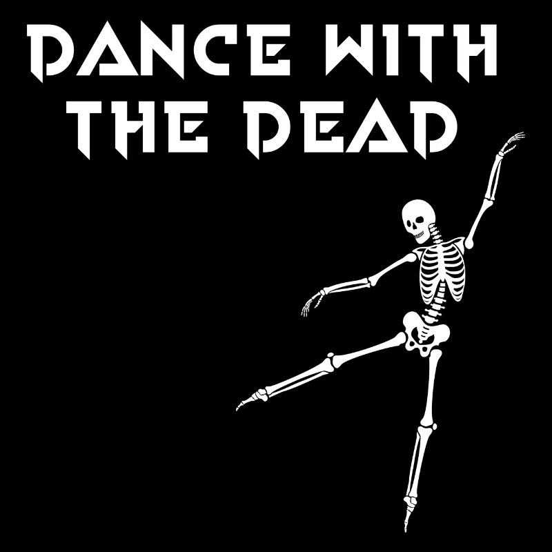 Danse avec death skull skeleton
