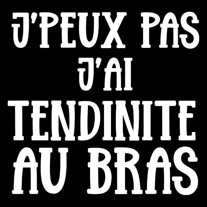 Je peux pas j'ai tendinite bras cadeau polémique
