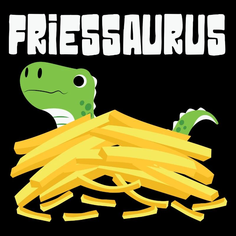 frites et dino Frites Cadeau