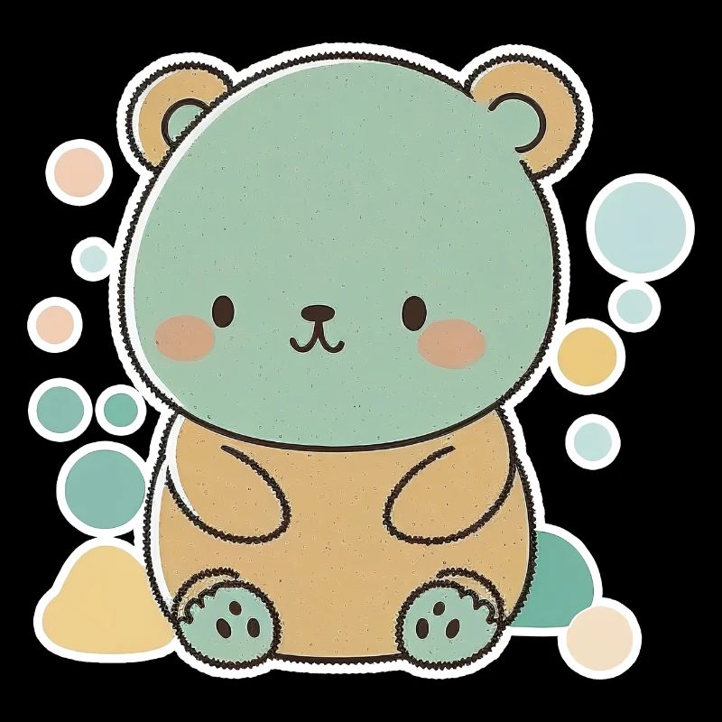 Mignon bébé ours