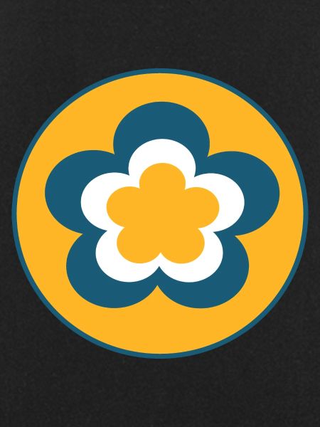 70s Flower Pattern