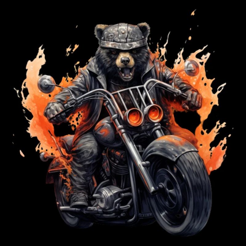 Biker Bear
