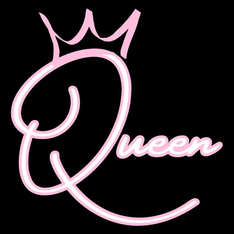 Queen-Logo mit Krone