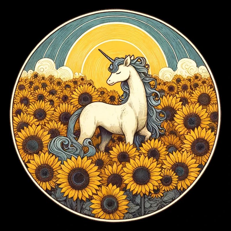 Retro Unicorn