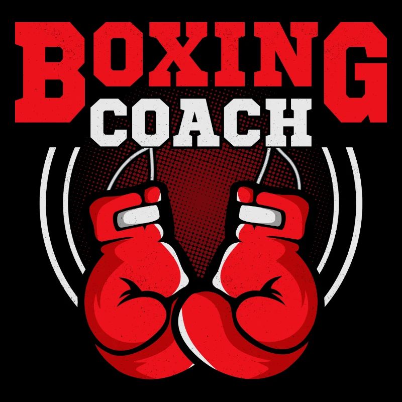 Boxing Coach Training Boxer