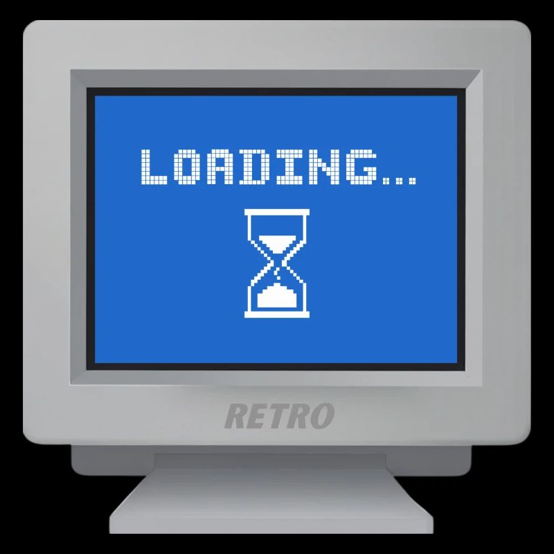 CRT design - Loading Wallpaper