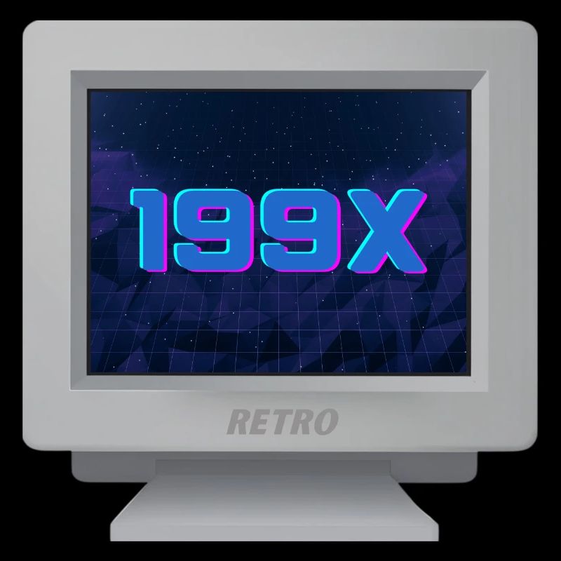 CRT Design - Retro 90's