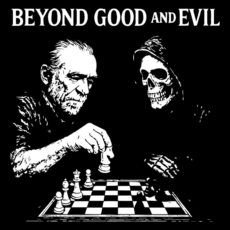Bukowski plays chess against death