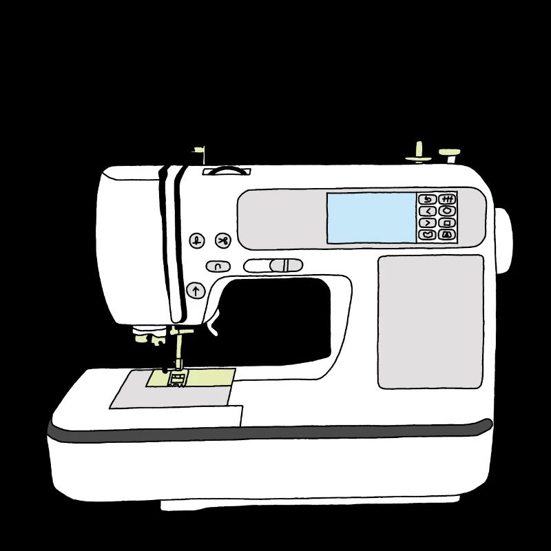 Machine à coudre Sketchnote