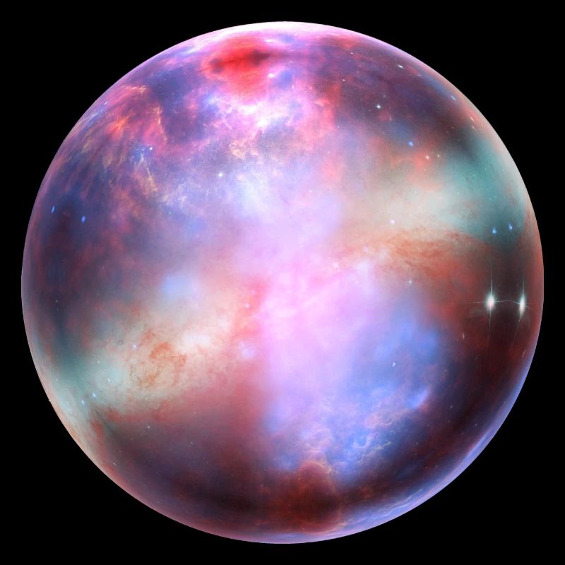 Ein bunter Planet