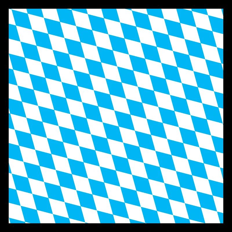 Bavière Bavière Drapeau Bavière Chèque Diamants