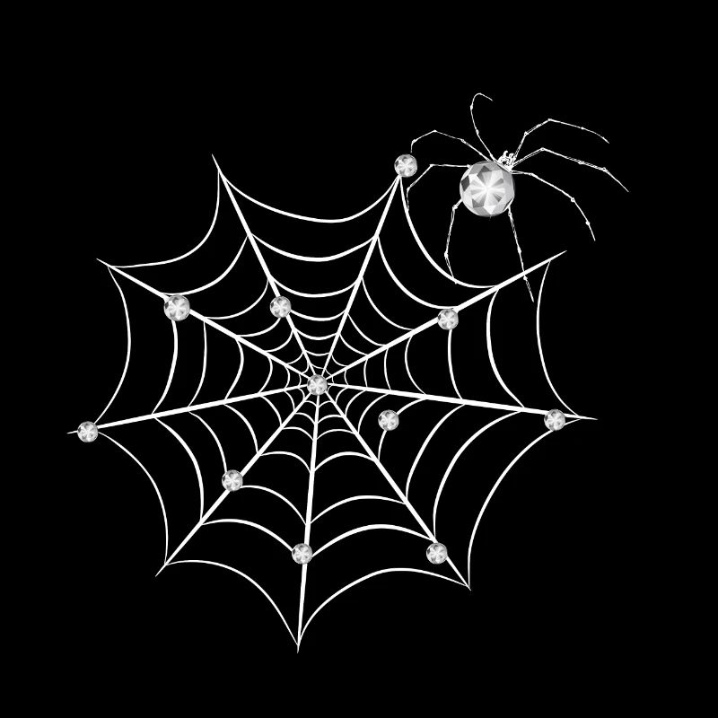 Diamond spiderweb