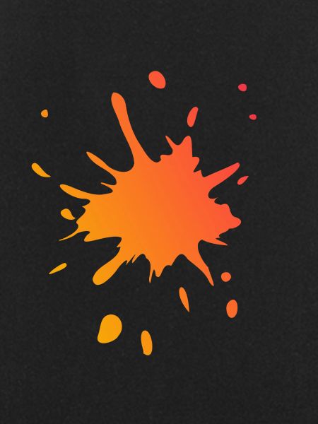 Splash! yellow & red