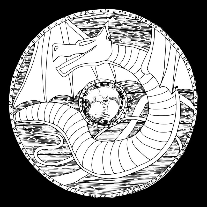 bouclier dragon