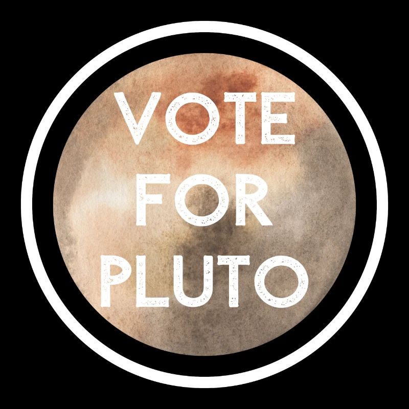 Pluton 1930 2006 Funny Vote for Pluto