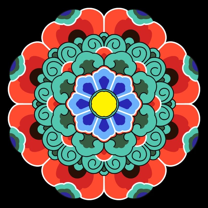 Dancheong 단청 - single