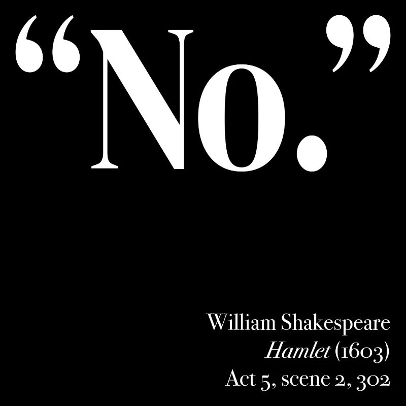 "No."
