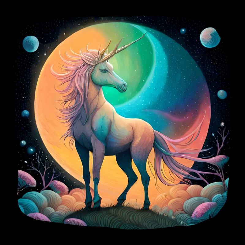 Fantasie Einhorn mystisch