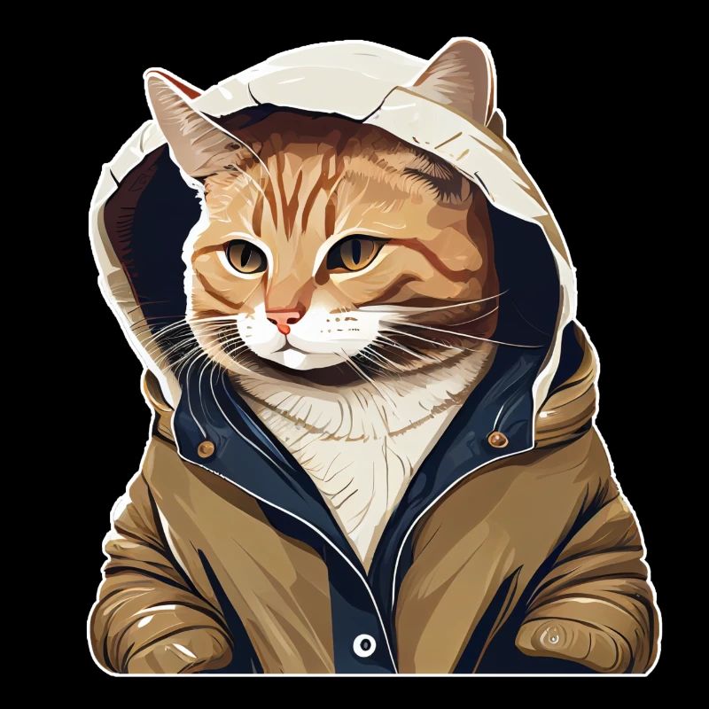 Cute Cat Ur-Tshirt