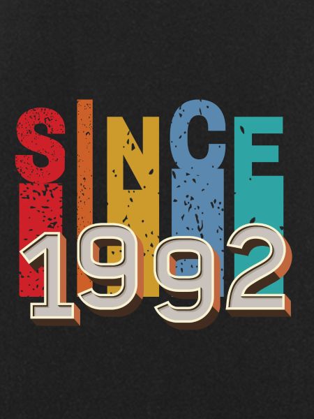 Since 1992 retro