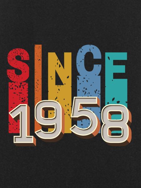Since 1958 retro
