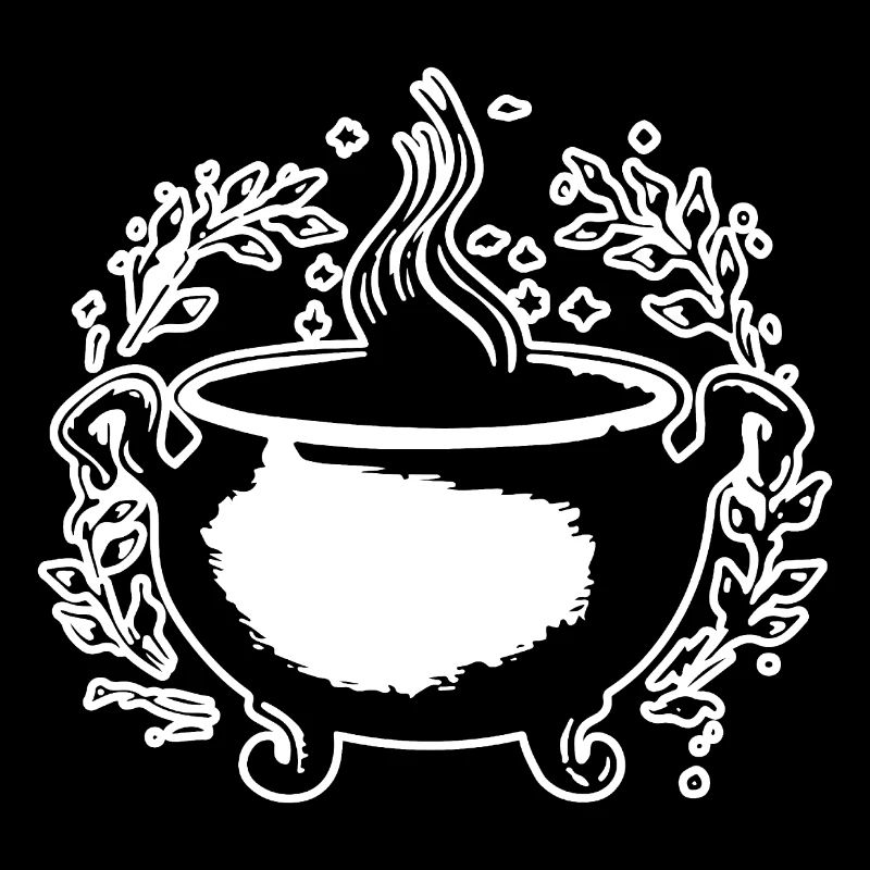 Cauldron Magical Witch Halloween