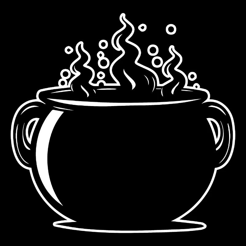 Cauldron Magical Witch Halloween