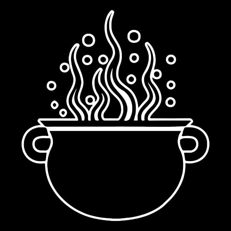 Cauldron Magical Witch Halloween