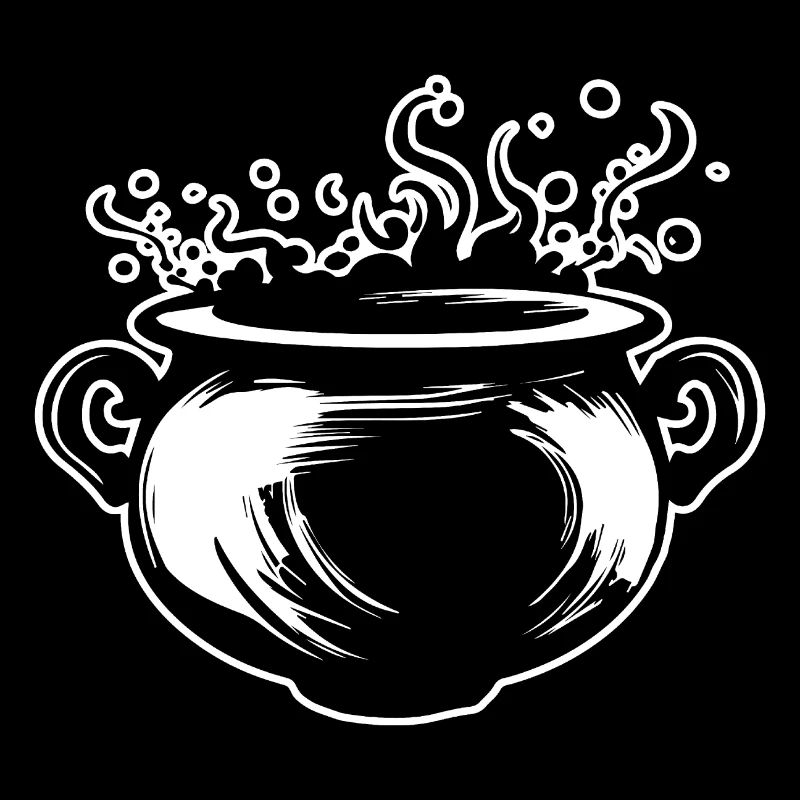 Cauldron Magical Witch Halloween
