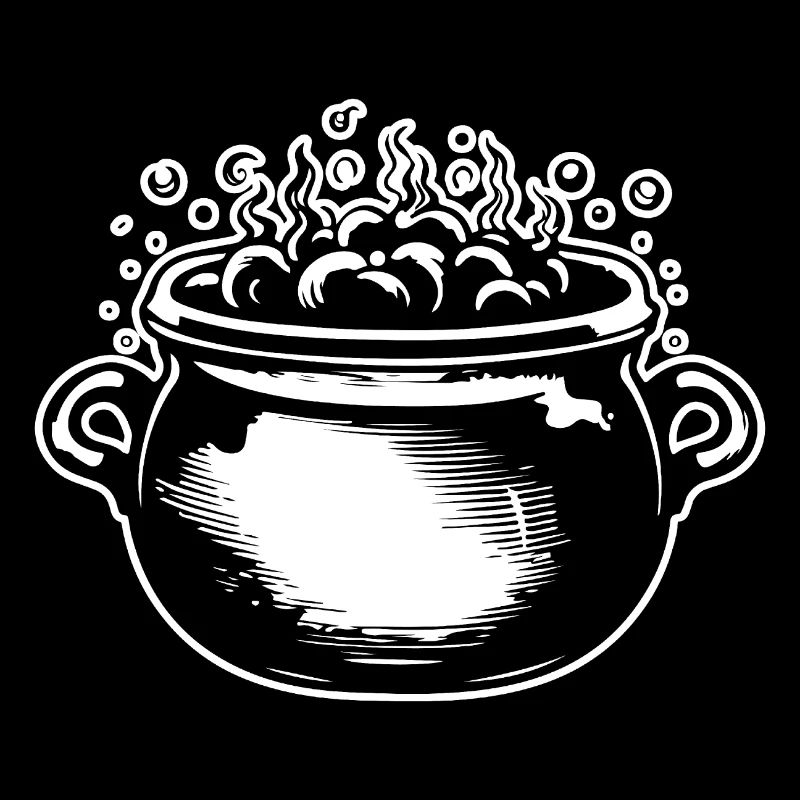 Cauldron Magical Witch Halloween