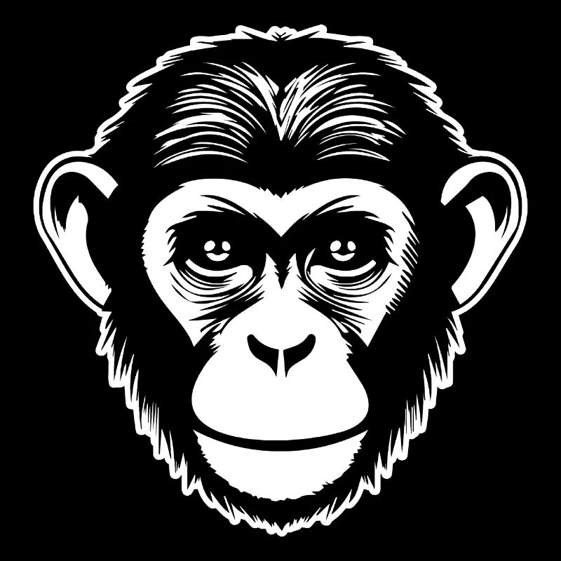 Singe Singe Visage de Singe Jungle