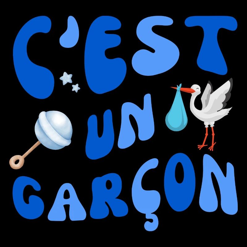 C'est un garçon grossesse enceinte bébé