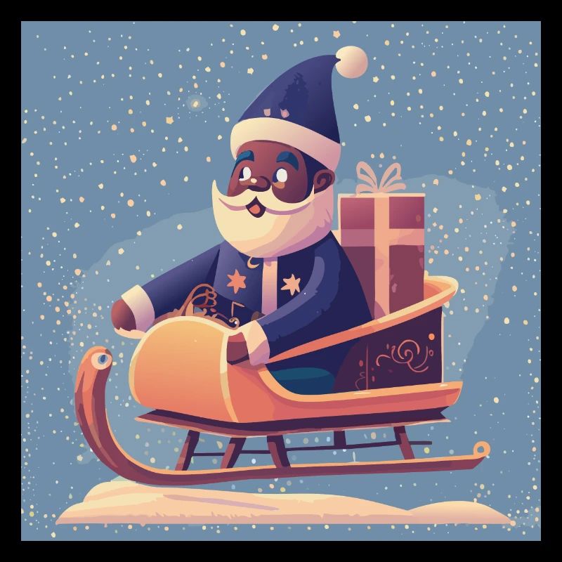 Santa‘s Schlitten