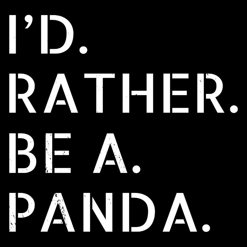 Déclaration Panda ours cadeau citation ours brun grognard