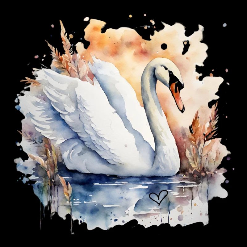 Krafttier Schwan