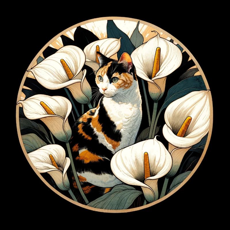 Calla Lily Chat calicot