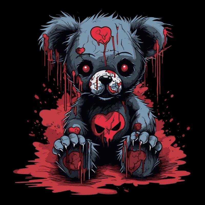 Cute Creepy Teddy Bear