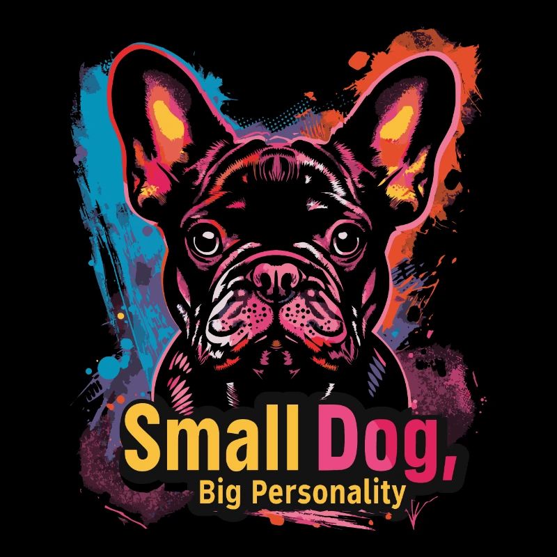 Bouledogue français mignon