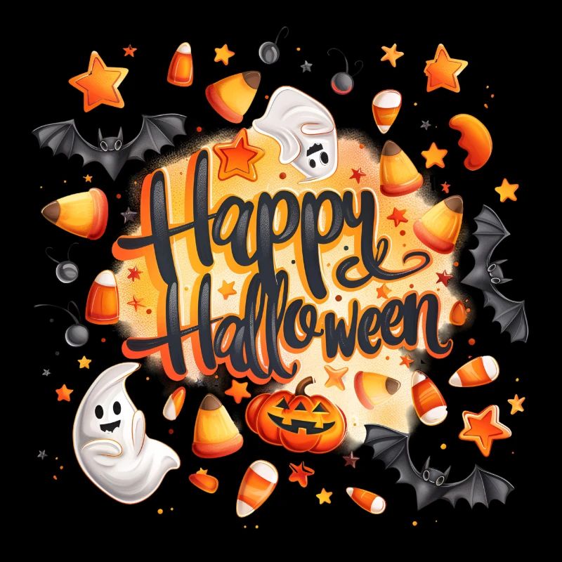 Halloween – Joyeux Halloween Mignons Ghost Pumpkins