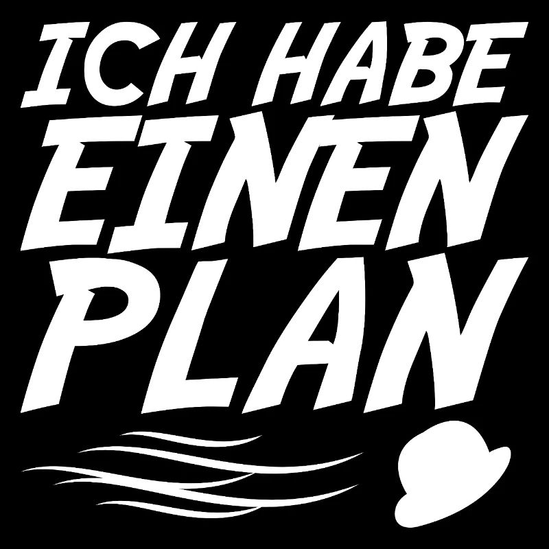 ich habe einen Plan DDR Nostalgie Geschenk