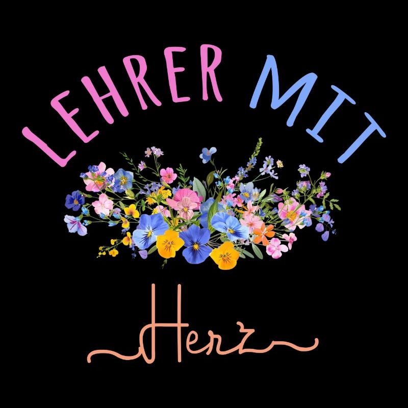 Lehrer mit Herz! Personalisierbares Design