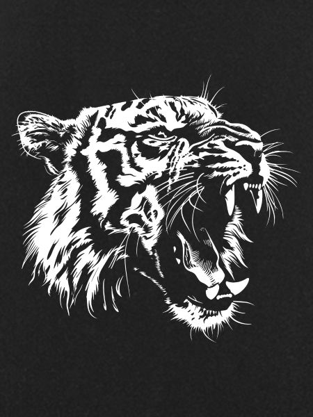 Roaring Tiger Head