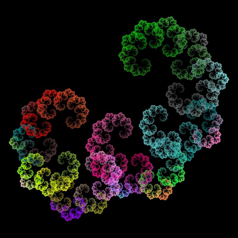 Psychedelic Rand Flowers
