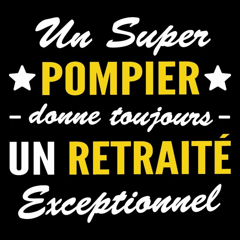 un super pompier donne un retraité exceptionnel