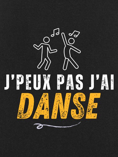 I can't I danced