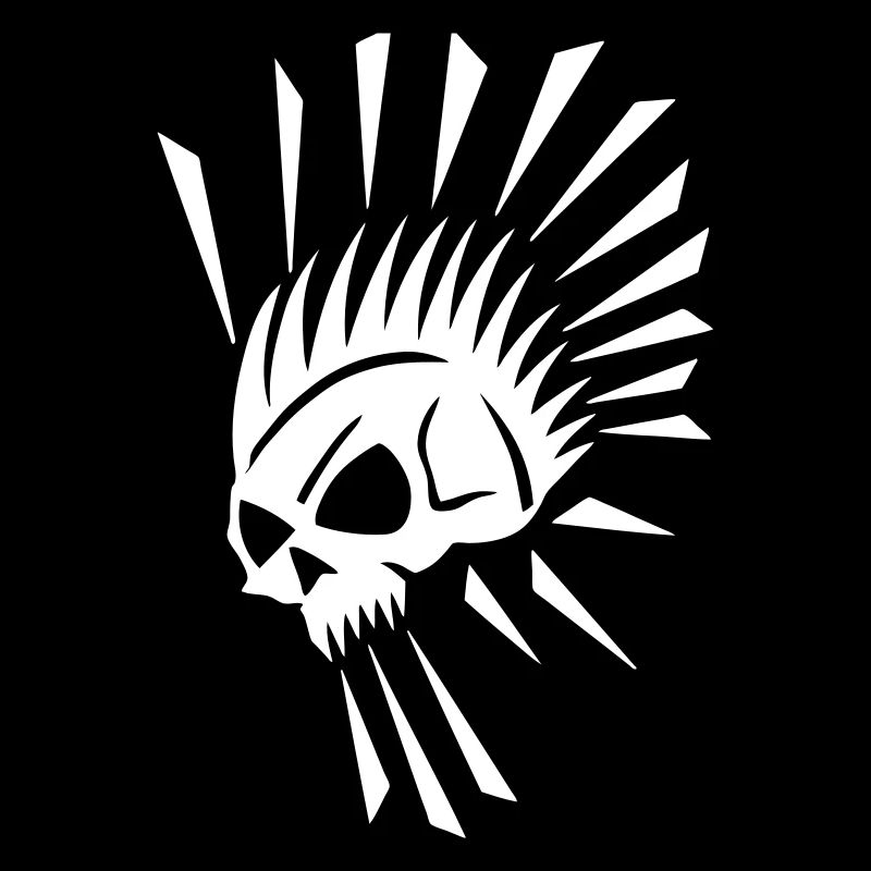 skull black 14
