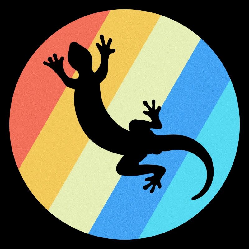 Eidechse Lizard Echse Geschenk
