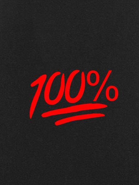 100 percent
