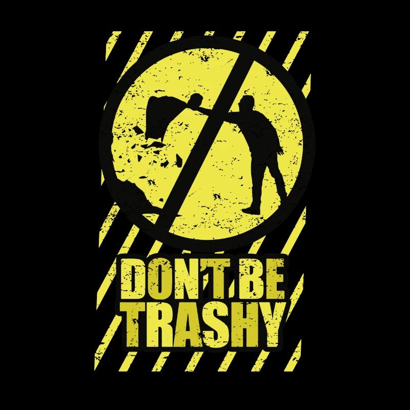 Ne soyez pas trash Stop Pollution
